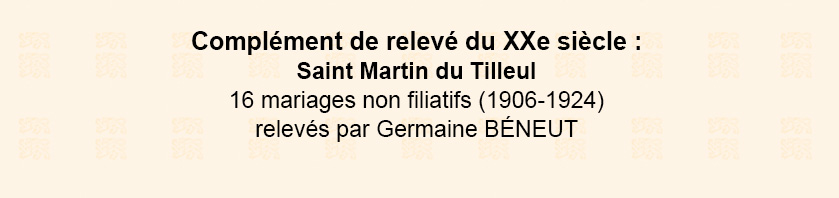 information du cercle