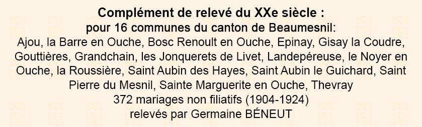information du cercle