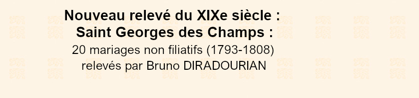 information du cercle