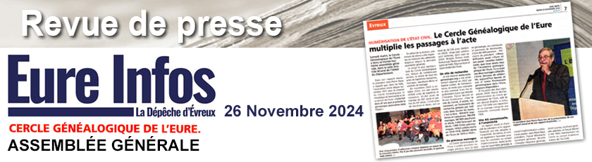 information du cercle