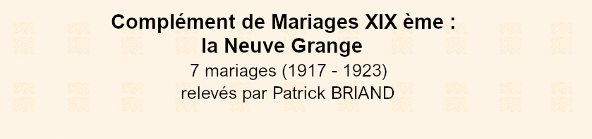 information du cercle