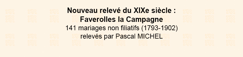 information du cercle