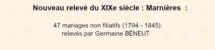 information du cercle