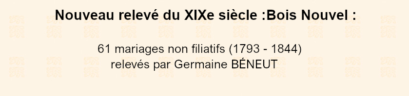 information du cercle