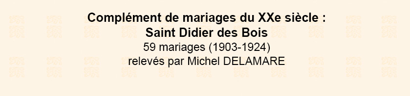 information du cercle