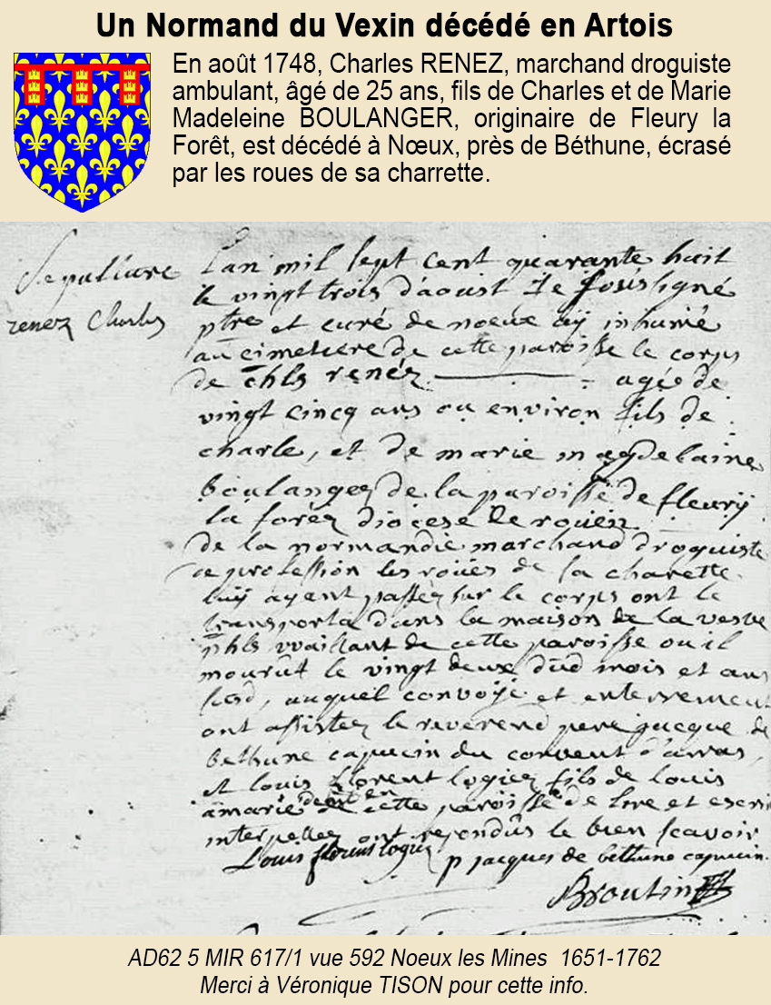 information du cercle