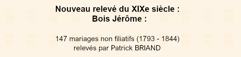 information du cercle