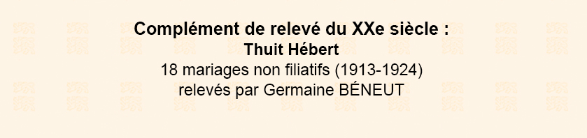 information du cercle