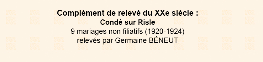 information du cercle