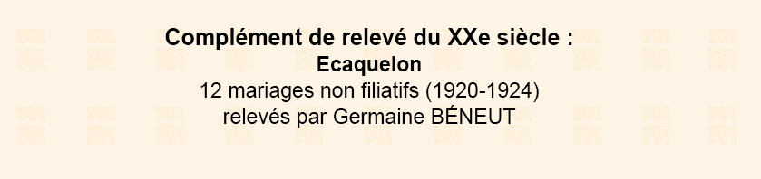 information du cercle
