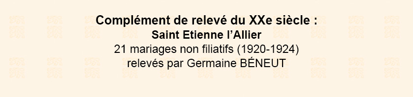 information du cercle