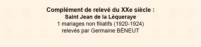 information du cercle