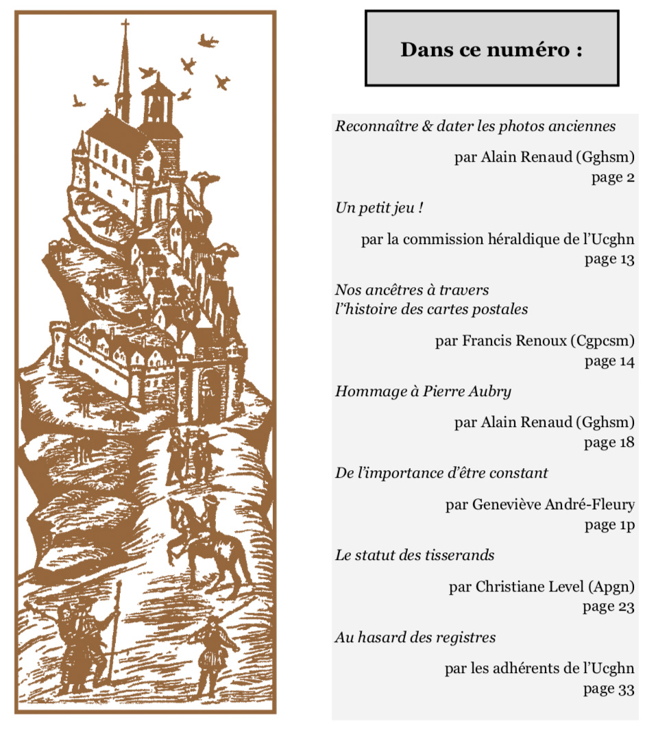 sommaire de la revue